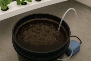 Come Preparare una Soluzione Nutritiva Biologica per l’Idroponica con Humus di Lombrico