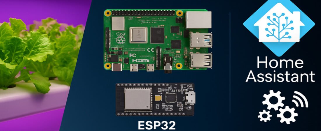 Coltivazione idroponica smart: come controllare tutto con un ESP32 e Home Assistant