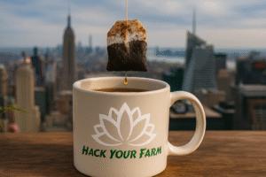 Tè di vermicompost in idroponica: le misure da controllare prima dell’uso