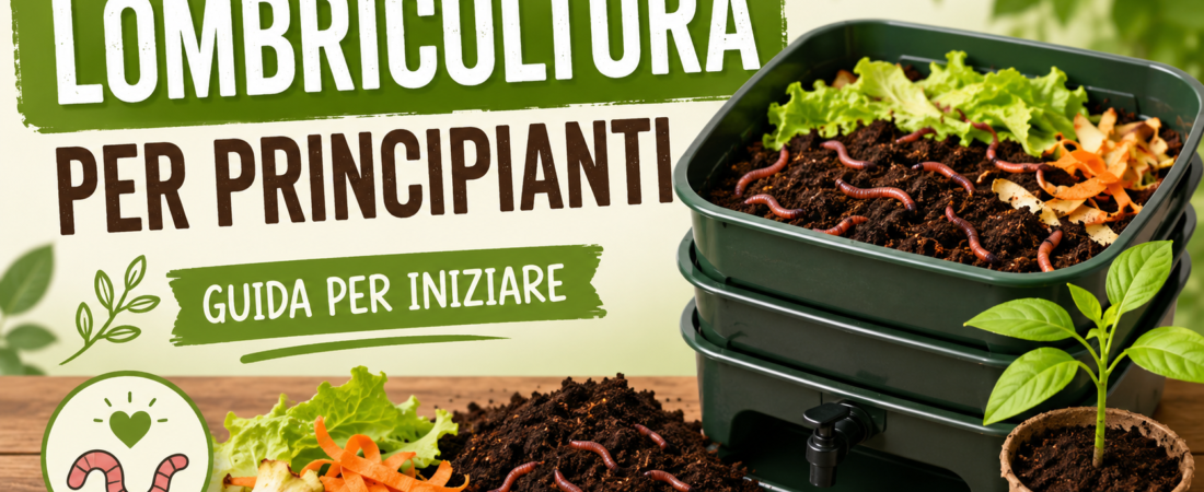 Lombricoltura per chi parte da zero: guida pratica per iniziare bene
